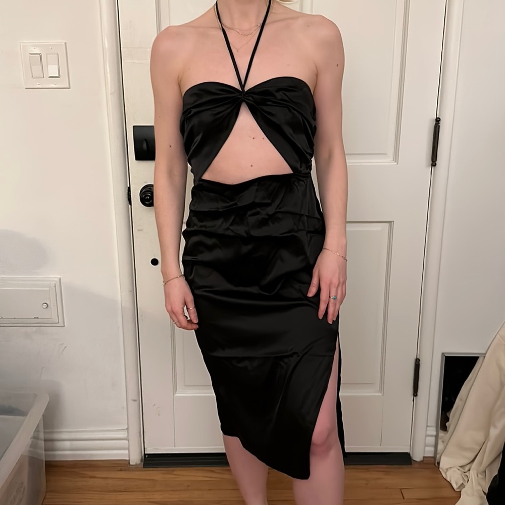 Danielle Bernstein Black Dress